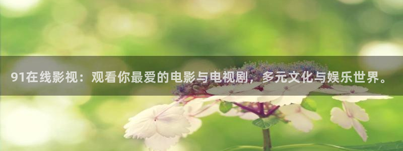 久久精彩视频30：91在线影视：观看你最爱的电影与电视剧，多元文化与娱乐世界。